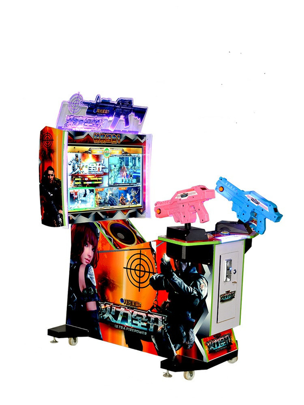 32 inch Ultra Fire Power 3 in 1 Gun Shooting The Zombies Alien Arcade Simulator Video Game Machine