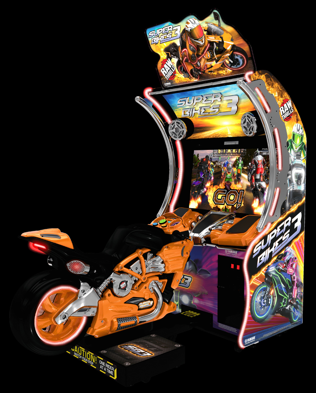Unis super bike 3 coin operated game machine motor racing game video game machine