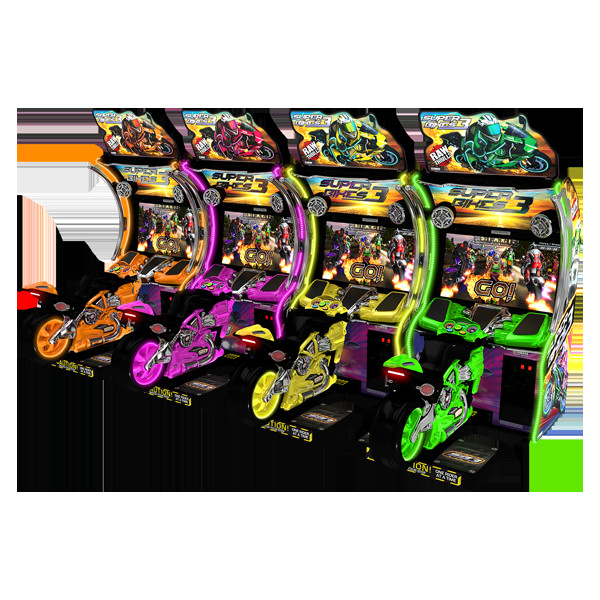 Unis super bike 3 coin operated game machine motor racing game video game machine