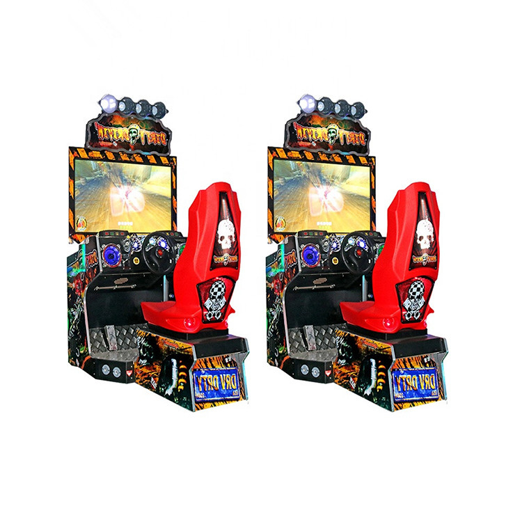 3D Video Coin Operated Dirty Driving Car Racing Arcade Game Machine For Game Center