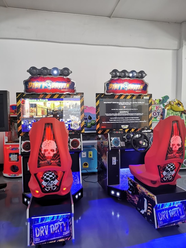 3D Video Coin Operated Dirty Driving Car Racing Arcade Game Machine For Game Center