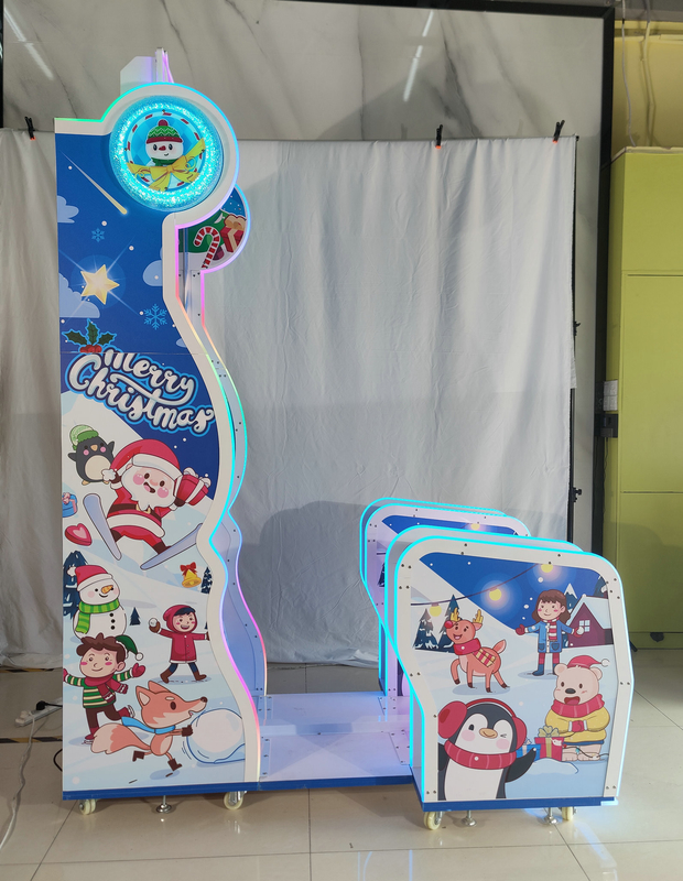 Playfun Arcade Münzbetriebenes Spiel Schatzsuche Crack Cube Erlösung Lotterie Tickets Spiele Maschine