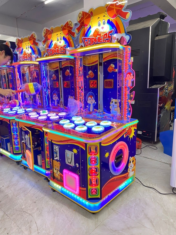 PlayFun Kids Münzbetriebene Erlösung Arcade-Spiel Kleine Hammer Schlagmaschine für Kinder