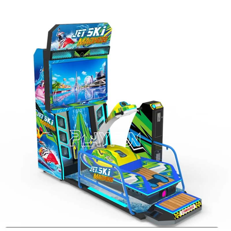Playfun Simulator Motorradfahrten Video-Autosport Geschicklichkeitsspiel Wellenfahrer X-treme Jet Ski Wahnsinn