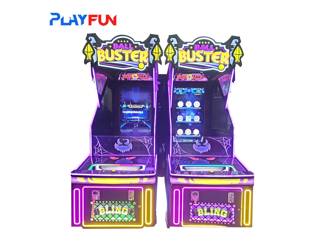 Playfun arcade games coin operated redemption game throw ball video skill ball buster game machine