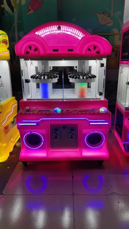 Amusement Park Coin Operated Game Small Toy Mini Claw Clip Clamp Prize Gift Vending Arcade Machine