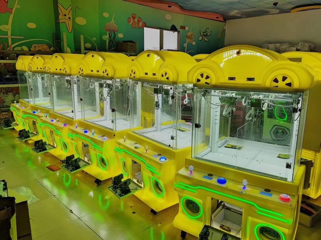 Amusement Park Coin Operated Game Small Toy Mini Claw Clip Clamp Prize Gift Vending Arcade Machine