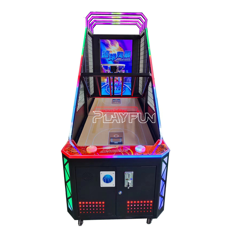 1950*820 * 1950mm Coin Operated 1-2 Players To Unleash The Fun And Entertainment Basketball Sport Game Machine