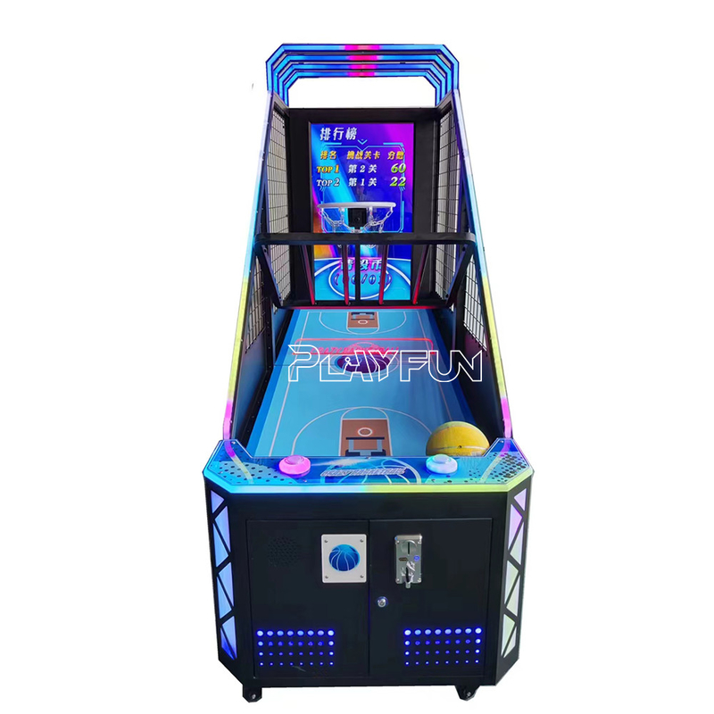 1950*820 * 1950mm Coin Operated 1-2 Players To Unleash The Fun And Entertainment Basketball Sport Game Machine