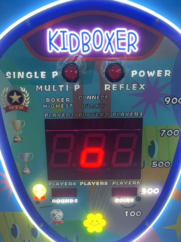 New Design Amusement Park Punching Coin-operated Interactive Sports Children's Boxing Game Machine