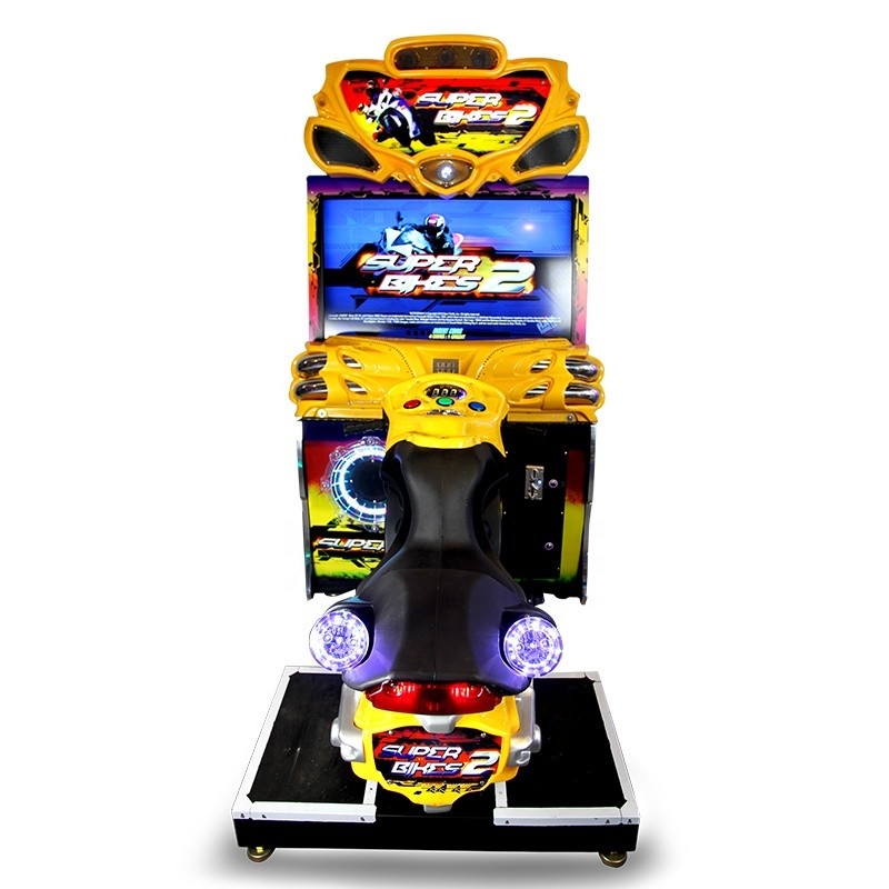 Super Bikes 2 Motor Game Machine RAW FF Motor Racing Game Arcade Coin Operated Games