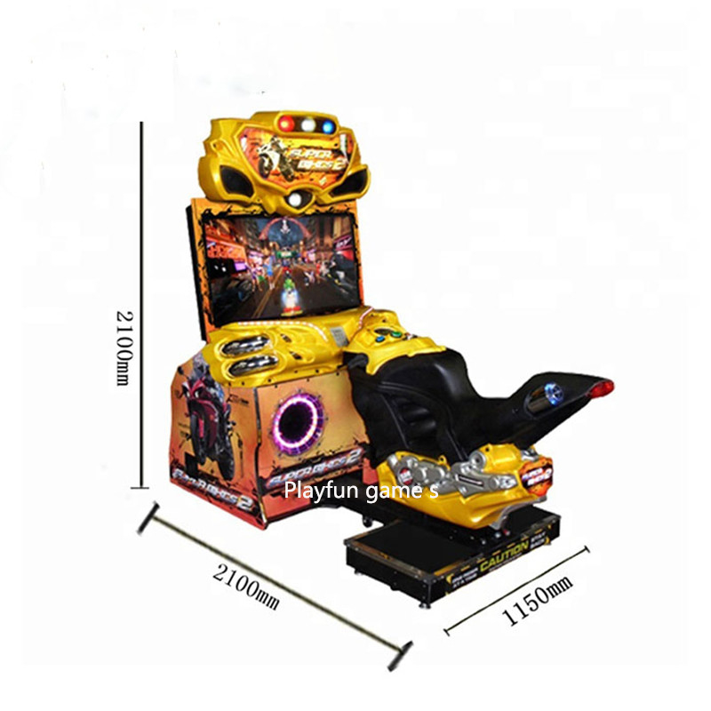 Super Bikes 2 Motor Game Machine RAW FF Motor Racing Game Arcade Coin Operated Games