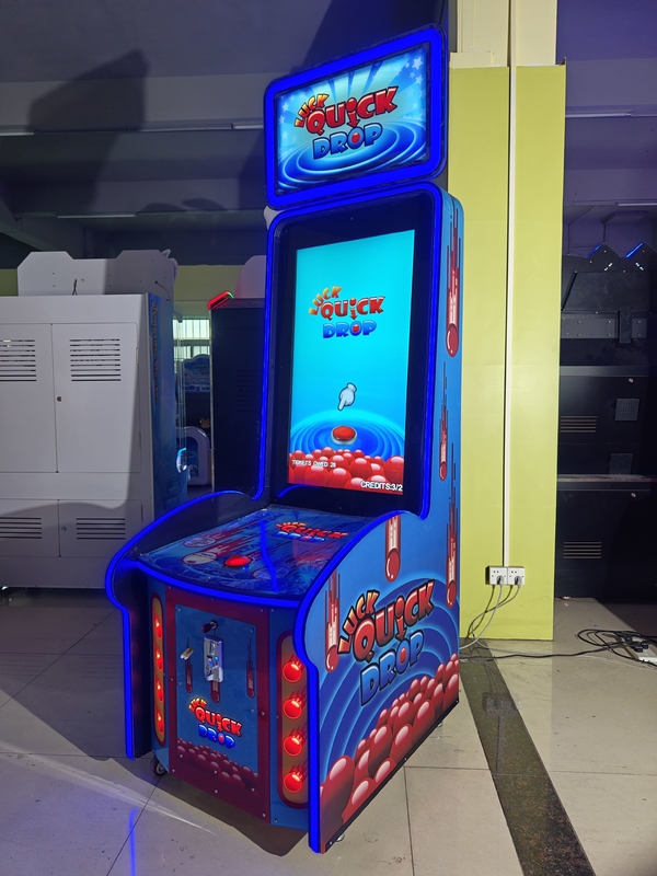 Ball Drop Lottery Machine Playfun Coin Operated Game Redemption Machine For Amusement Par