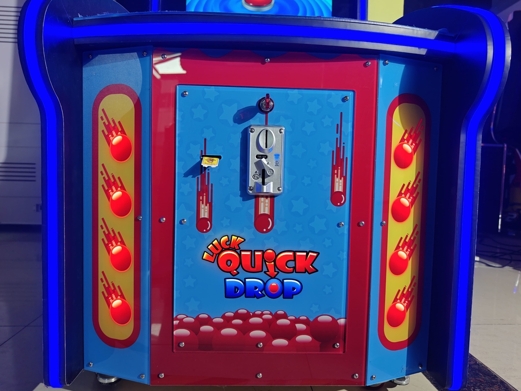 Ball Drop Lottery Machine Playfun Coin Operated Game Redemption Machine For Amusement Par