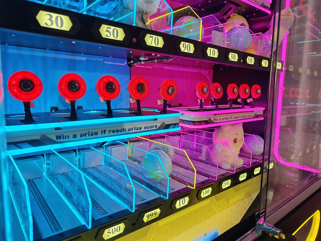 Rcade Game Room Machine Family Entertainment Center Fast Gun Shooting Marks Man Blind Box Gift Prize Game Machine