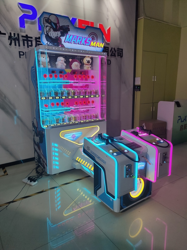Rcade Game Room Machine Family Entertainment Center Fast Gun Shooting Marks Man Blind Box Gift Prize Game Machine