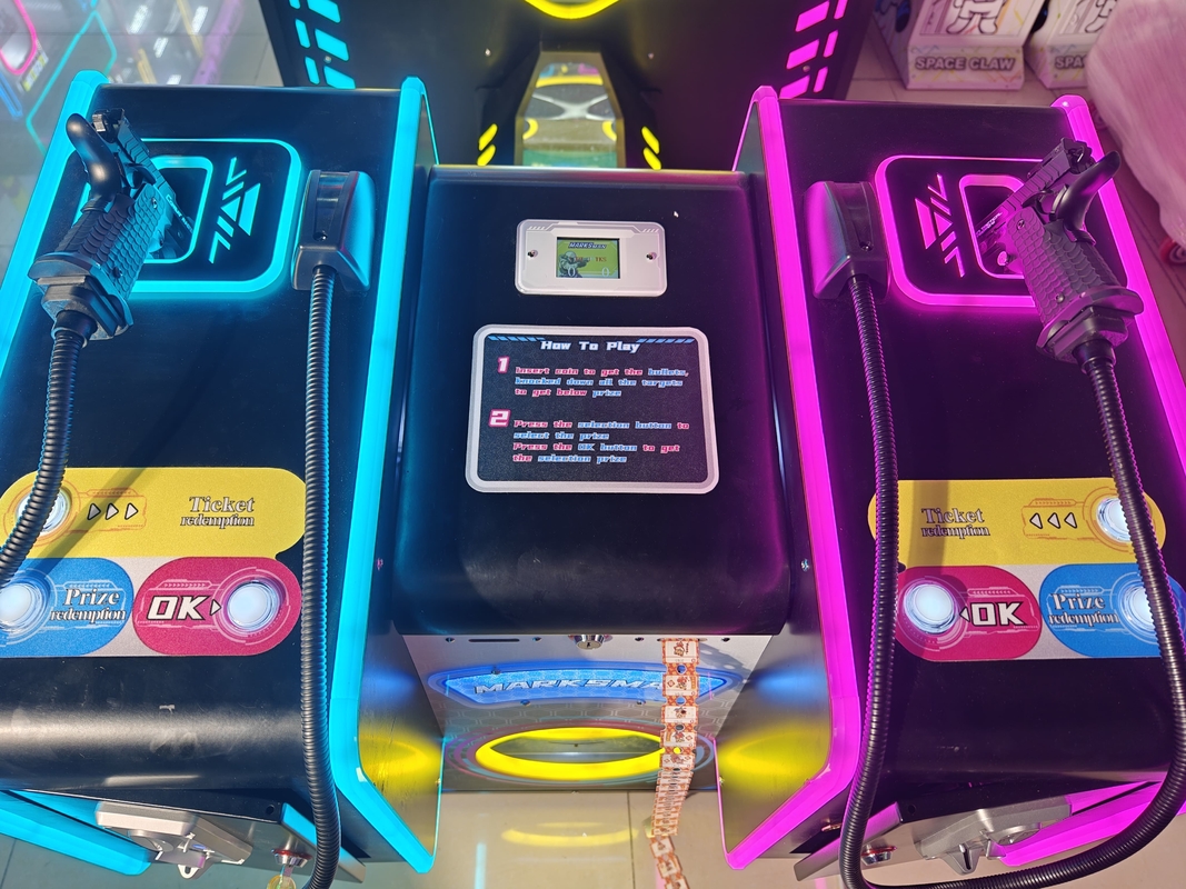 Rcade Game Room Machine Family Entertainment Center Fast Gun Shooting Marks Man Blind Box Gift Prize Game Machine