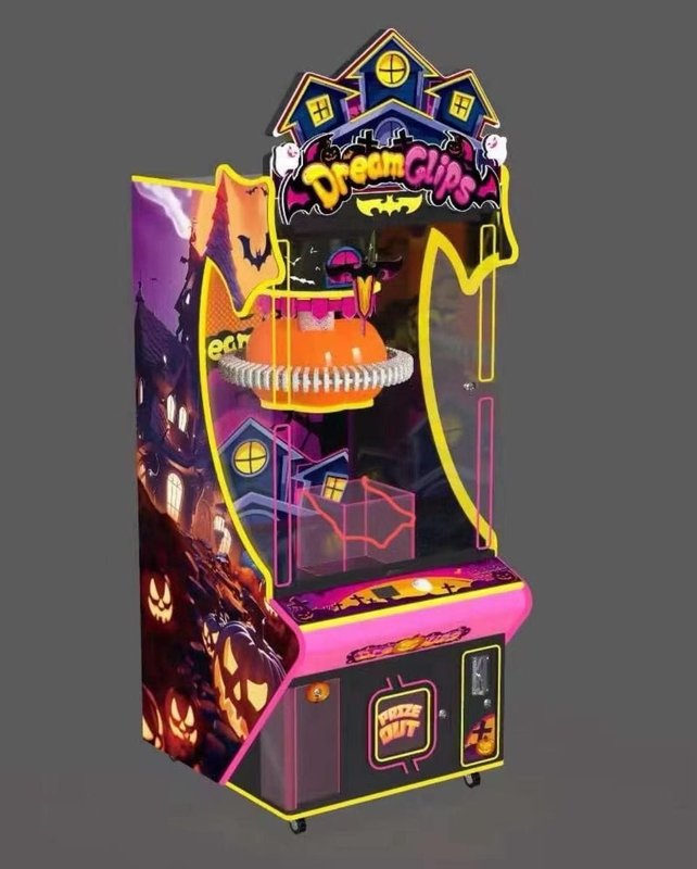 Dream Clips Coin Operated Gift Game With Controllable 60-Clip Clamp Vending Machine Snack Gift Machine