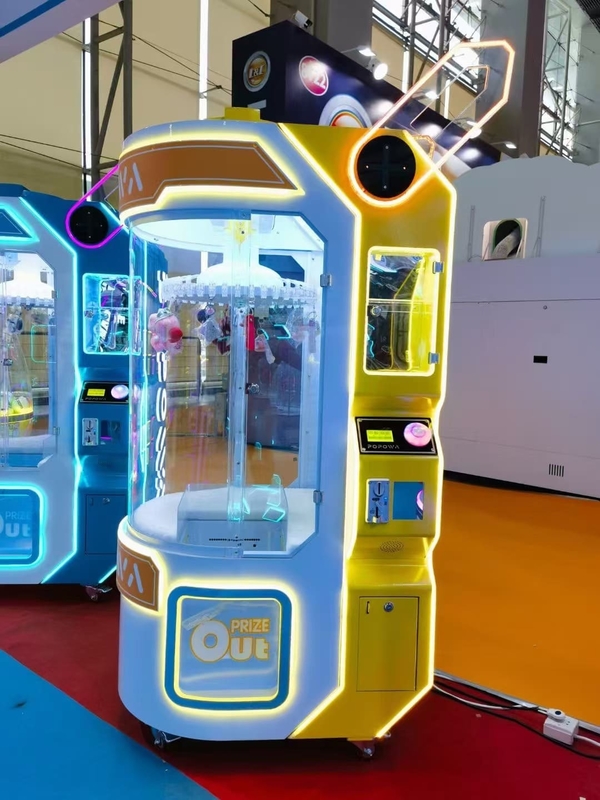 Coin Operated Prize Gift Game Machine Lucky Clip Machine 2 Players Arcade Game Vending Gift Machine For Sale