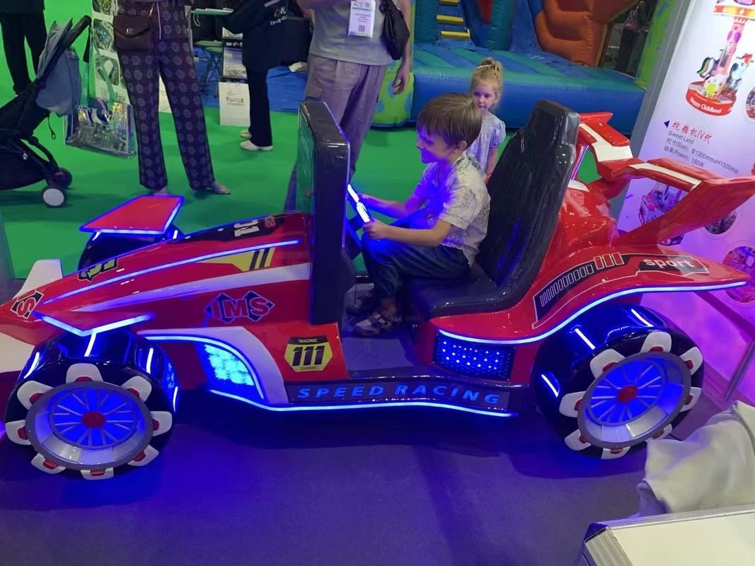 Kiddie ride indoor amusement 3D speed car racing wcoin operated arcade game machine