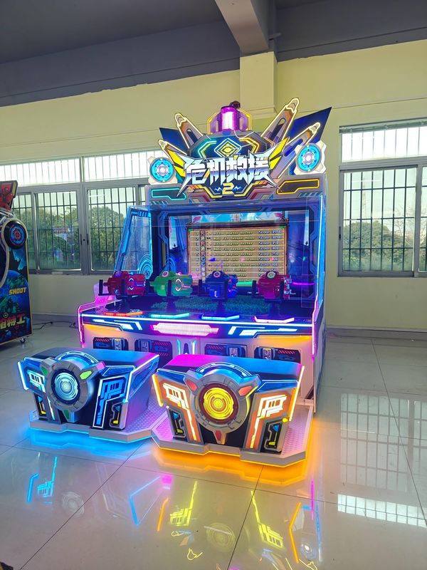 Coin-operated indoor park children's 4 players arcade entertainment water shooting game machine