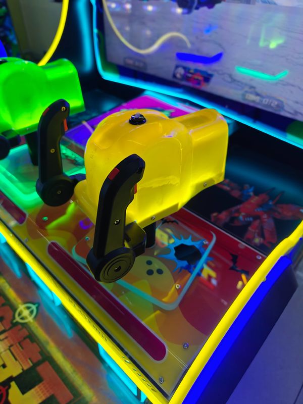 Amusement park redemption coin-operated 3 players ball shooting game machine for kids