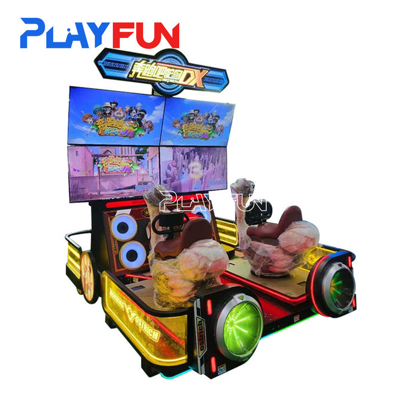 2024 New Indoor Coin Operated Running Ostrich DX Moto Simulator 2 Player Motorbike Racing Game Machine