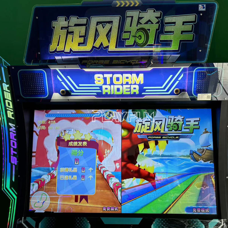 Playfun Kids Coin Operated Video Arcade Game Machines Racing Sports Simulator Game for Indoor Playground