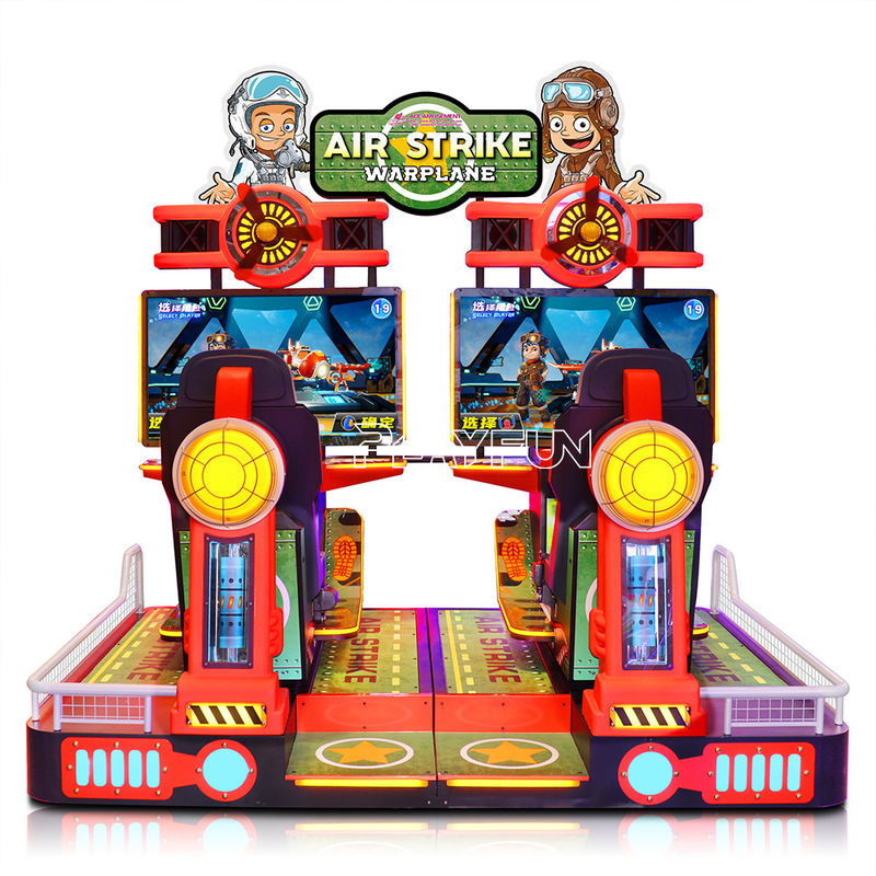 Air Strike Coin Operated 2 Player Flight Simulator Motion Driving Arcade Game Machine for Amusement Park