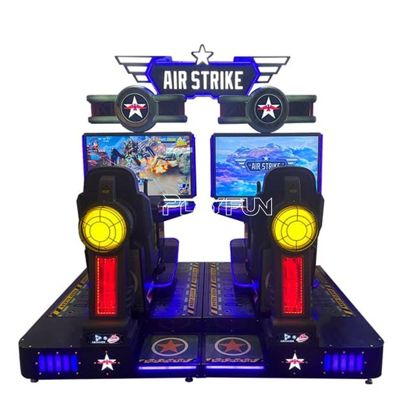 Air Strike Coin Operated 2 Player Flight Simulator Motion Driving Arcade Game Machine for Amusement Park