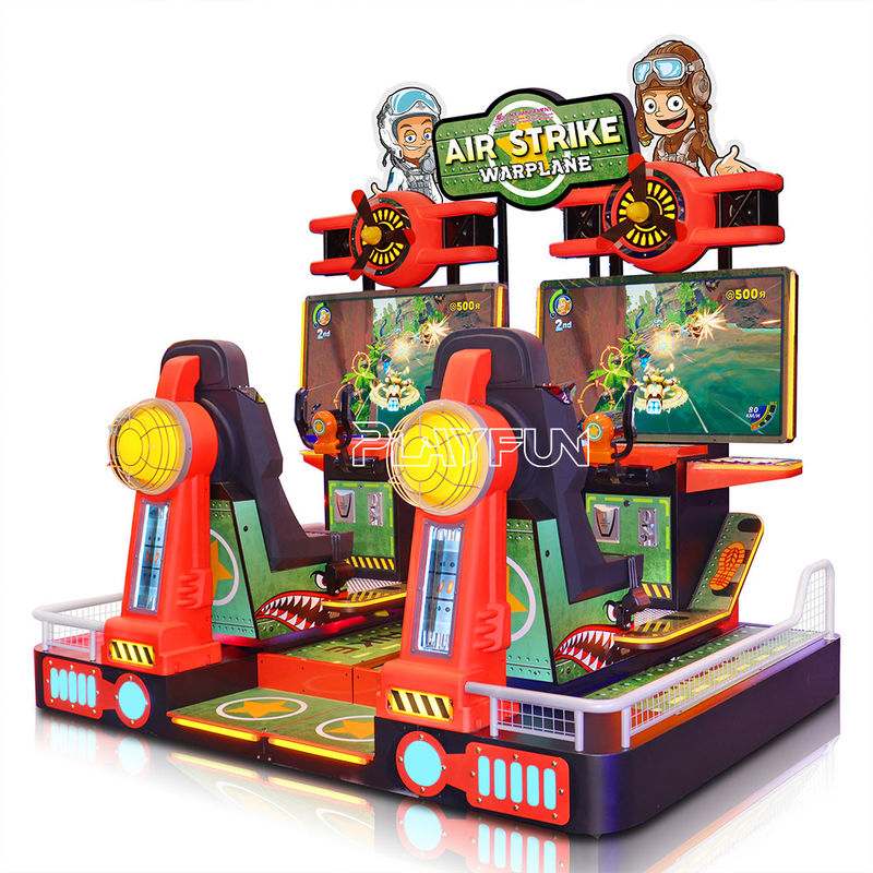 Air Strike Coin Operated 2 Player Flight Simulator Motion Driving Arcade Game Machine for Amusement Park