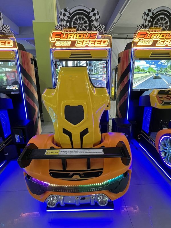 Hot Racing Game Full Motion Car Race Simulator Video Game Machine for Sales