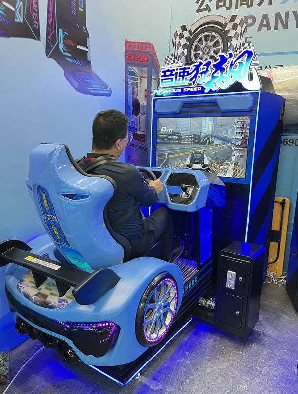 Hot Racing Game Full Motion Car Race Simulator Video Game Machine for Sales
