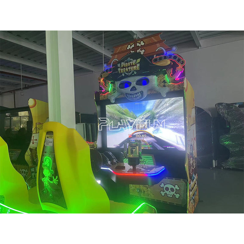 Indoor Commercial Amusement Park Sport 2 Players pirate ship Big Lcd Video Arcade Simulated Shooting Games Machine