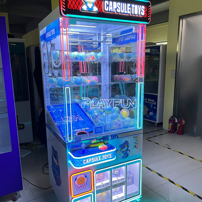 Factory Customize Catch Ball Claw Machine Coin Operated Vending Machine Capsule Gift Prize Machine