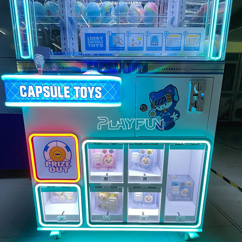 Factory Customize Catch Ball Claw Machine Coin Operated Vending Machine Capsule Gift Prize Machine