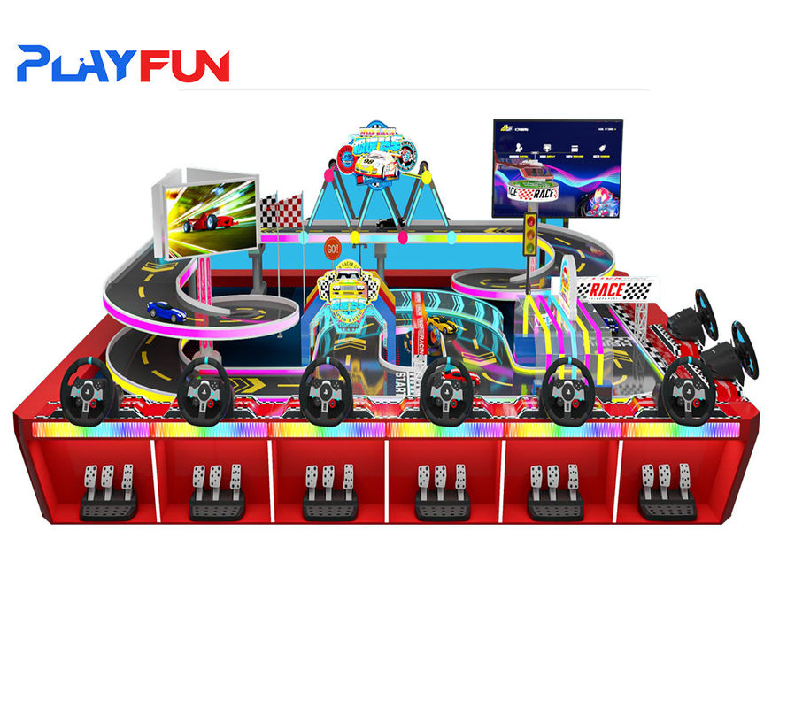 Coin Operation Racing  Arcade  Driving Car Racing Console Simulator Arcade Video Game Machine Sim Racing Car