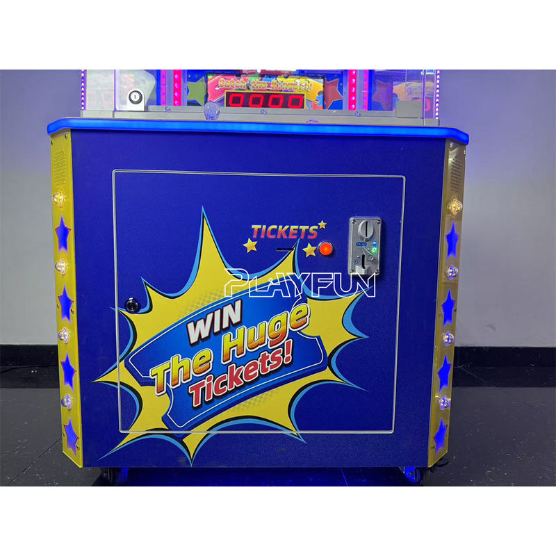 New best  income   ticket carnival triple Bonus triple grab ticket roll ticket claw skill redemption  machine