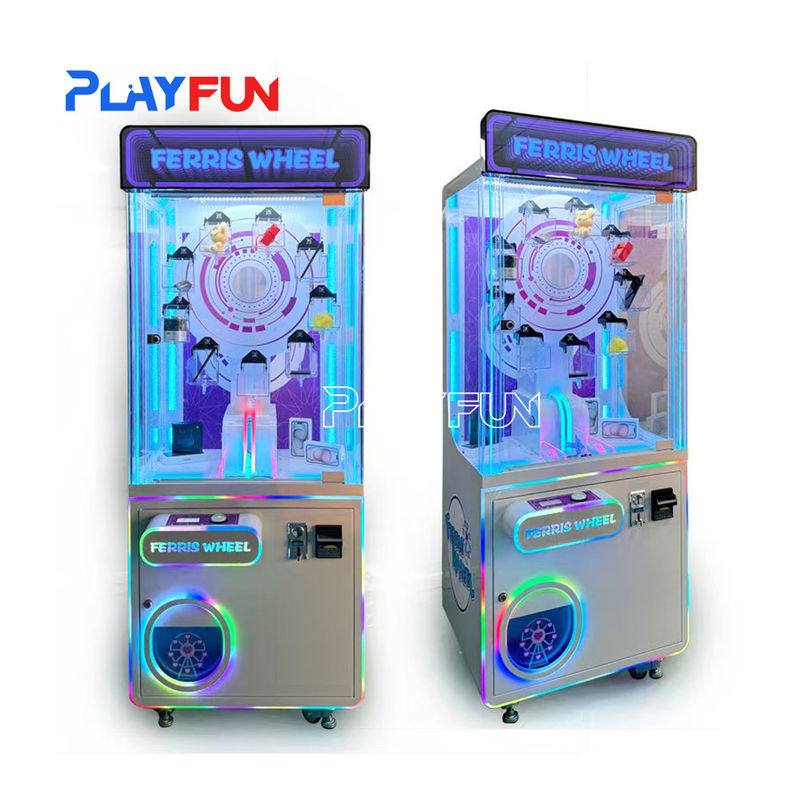 Coin-Operated Ferris Wheel Arcade Prize Machine Amusement Small Gift Machine Support Bill Acceptor