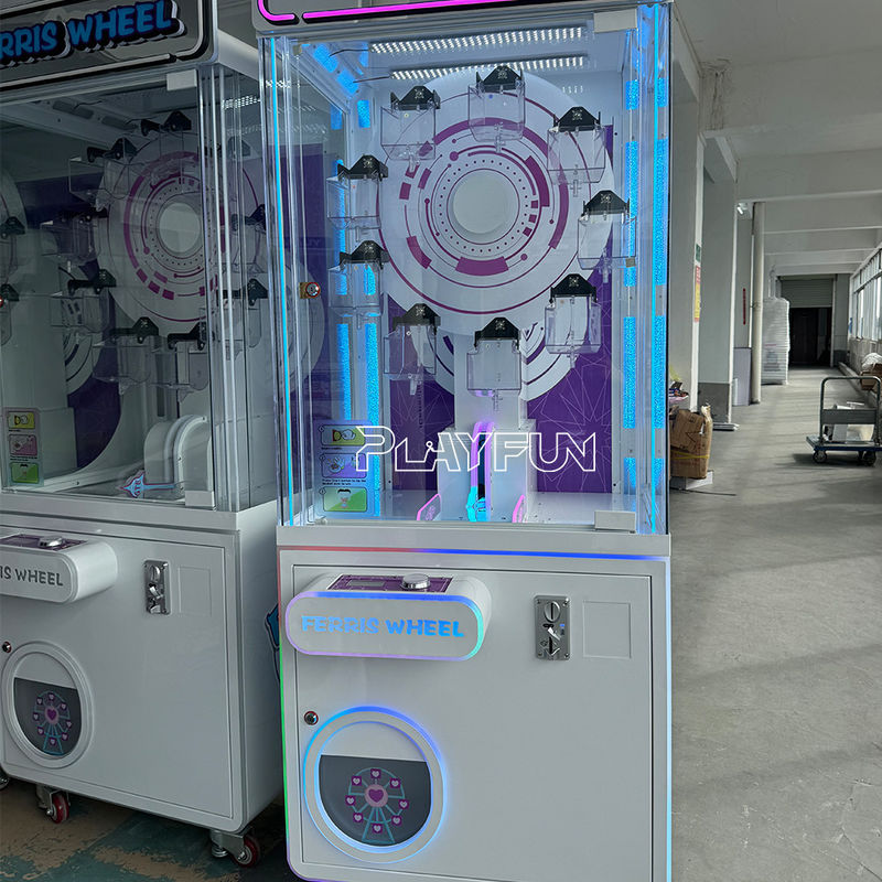 Coin-Operated Ferris Wheel Arcade Prize Machine Amusement Small Gift Machine Support Bill Acceptor