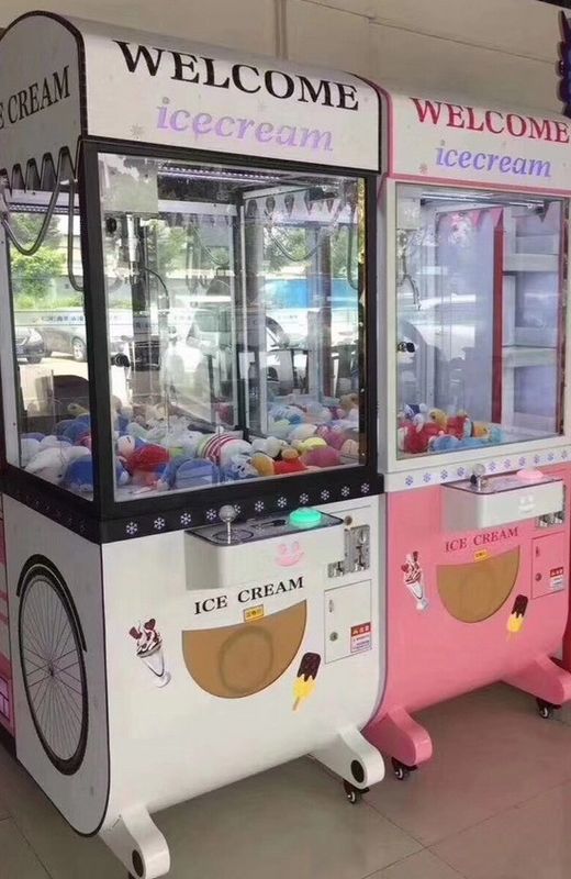 Wholesale Coin Operated Uncle Cow Arcade Doll Machine Claw Crane Prize Gift Game Machine for Kids and Adults