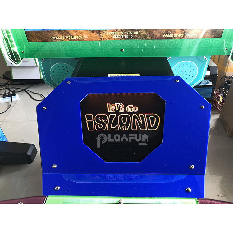 PlayFun New Design Let's Go to Island Classic Shooting Game Arcade Indoor Coin Gun Simulator Machine