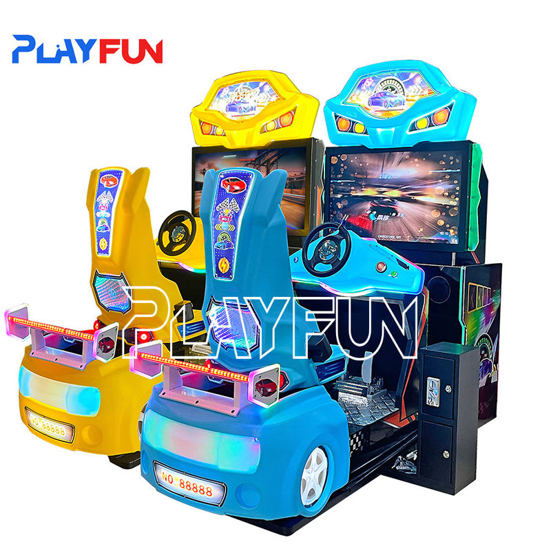 Playfun Coin Operated Arcade Game 42 Inch LCD Outrun  Driving Simulator Arcade Games Luxury Outrun Racing Game Machine
