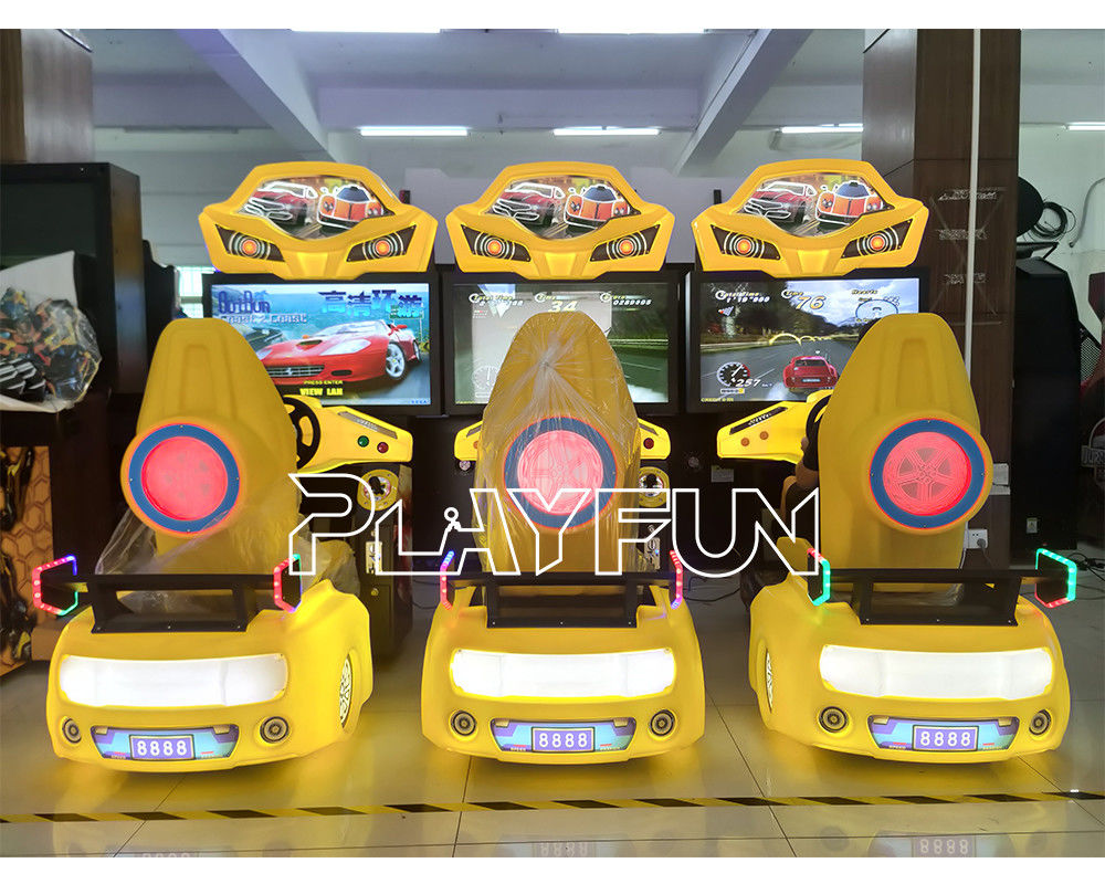 Playfun Coin Operated Arcade Game 42 Inch LCD Outrun  Driving Simulator Arcade Games Luxury Outrun Racing Game Machine