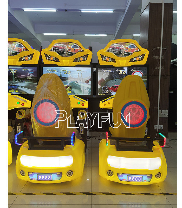 Playfun Coin Operated Arcade Game 42 Inch LCD Outrun  Driving Simulator Arcade Games Luxury Outrun Racing Game Machine