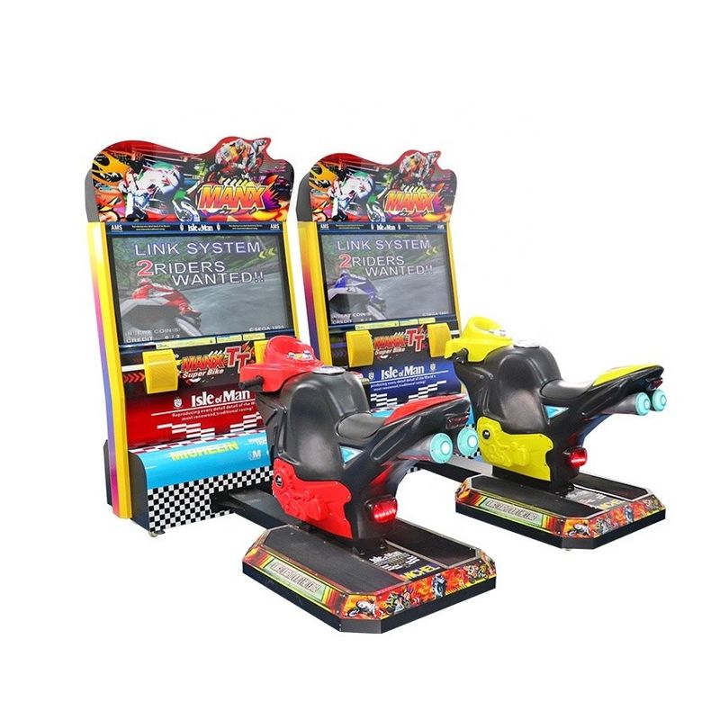 High Quality Manx TT Moto Racing Motorbike Racing Game Machine Coin Operated Kids Arcade Games Machine