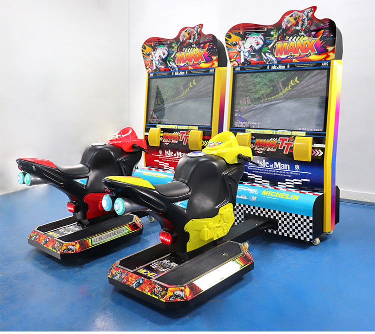 High Quality Manx TT Moto Racing Motorbike Racing Game Machine Coin Operated Kids Arcade Games Machine