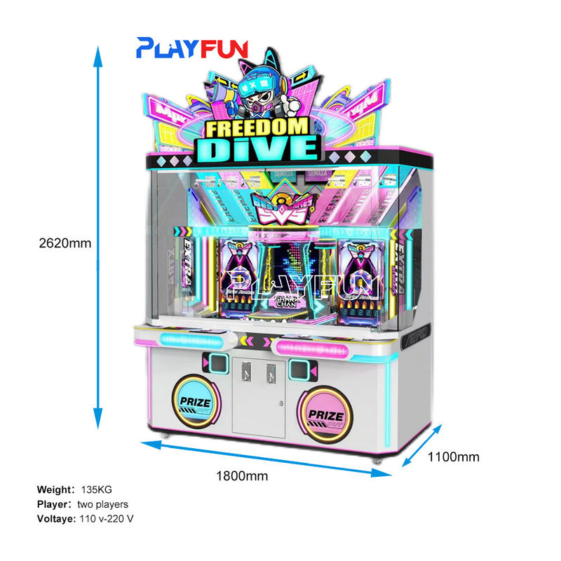 Playfun 2025 New Amusement Park Prize Redemption Machine Marble Pusher Coin Operator Game Machine for Shopping Mall