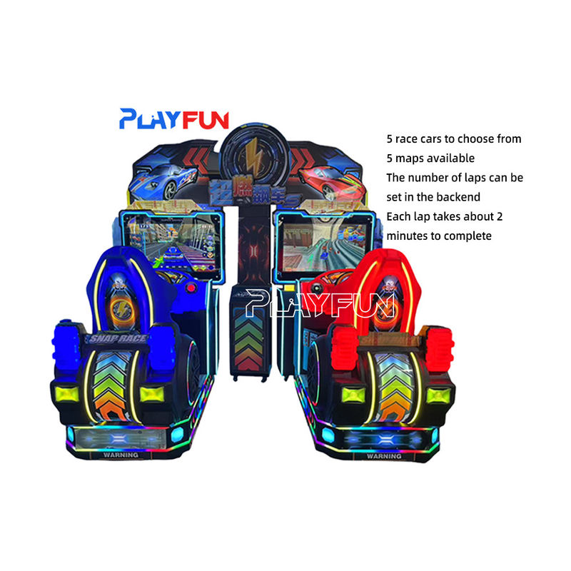 Dynamic Motion Seat Racer Coin Operated Initial D Moto Gp Mari-O Kart Crusin Blaster Simulator Arcade Car Racing Game Machine