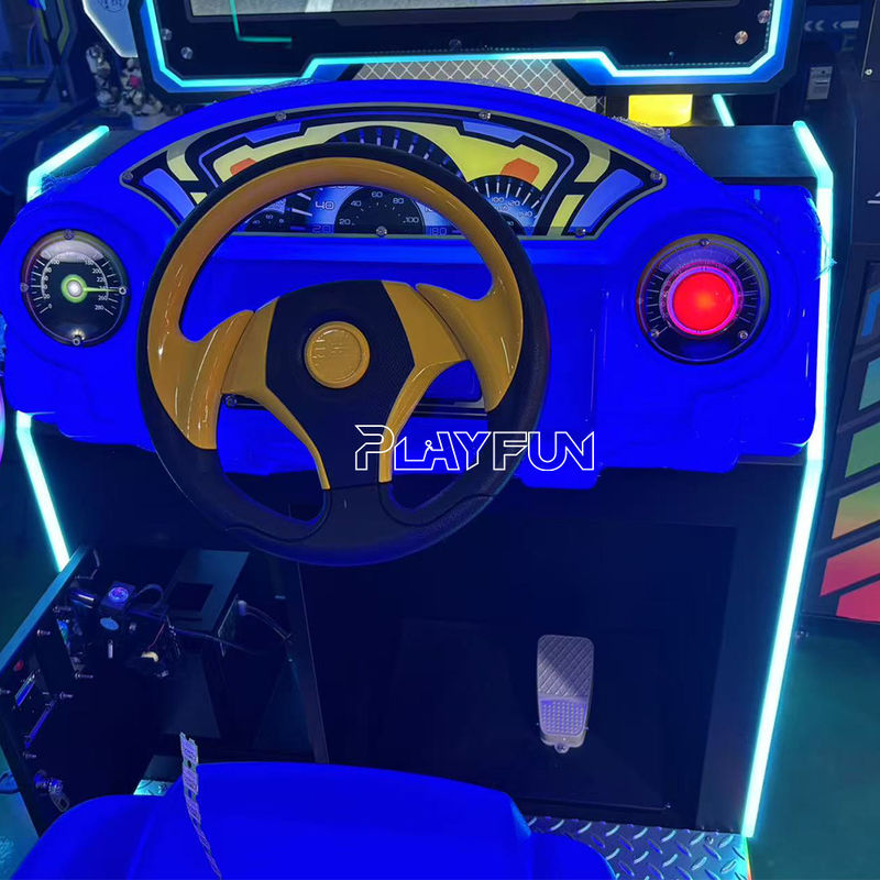 Dynamic Motion Seat Racer Coin Operated Initial D Moto Gp Mari-O Kart Crusin Blaster Simulator Arcade Car Racing Game Machine